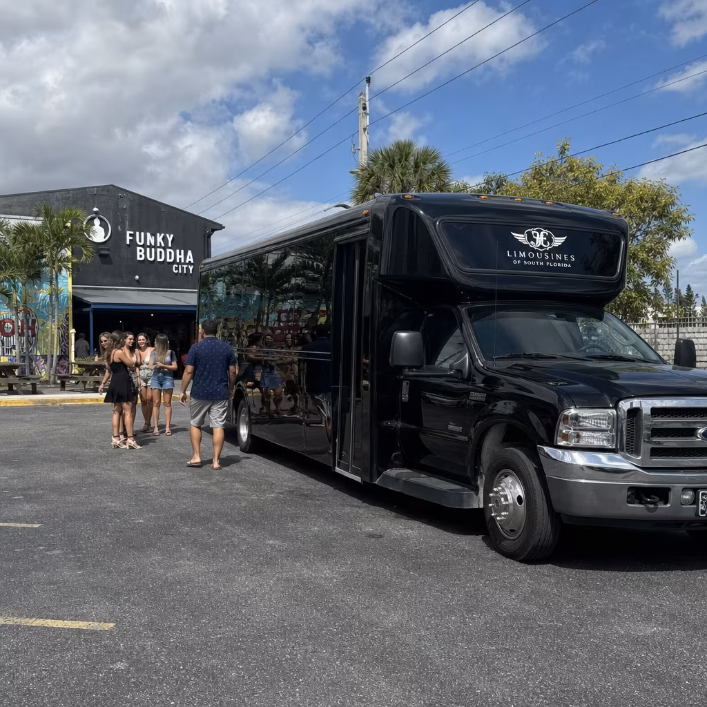 Party Bus to Funky Buddha Brewery