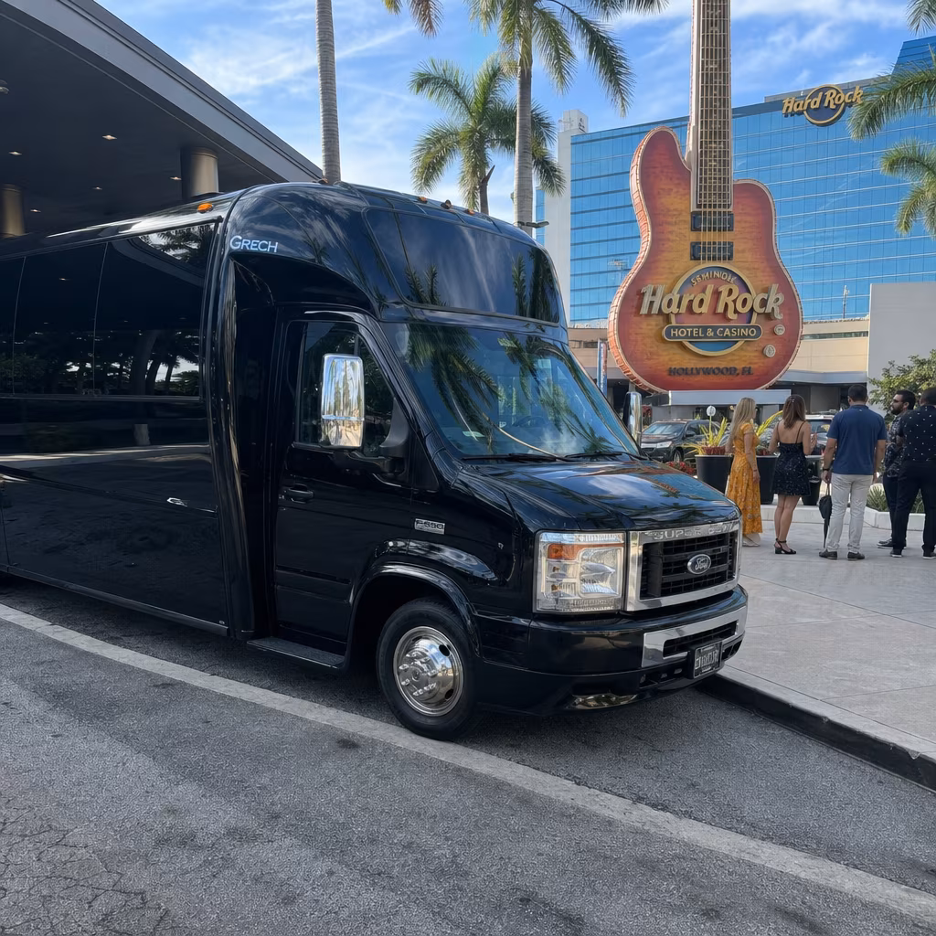Party Bus to Seminole Hard Rock Hollywood