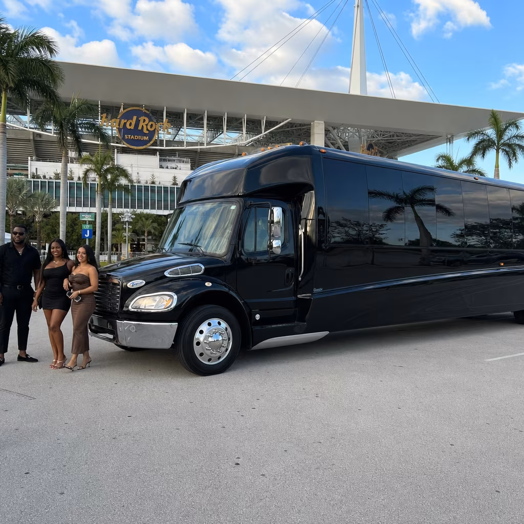 Rent a Bus to Hard Rock Stadium