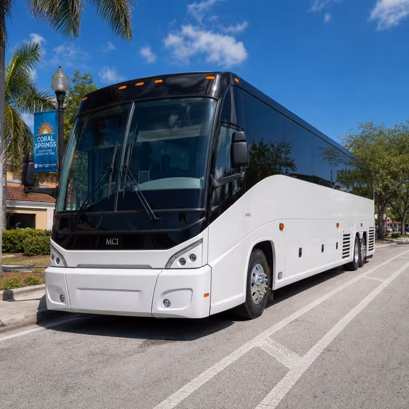 40-56 Passenger Charter Bus