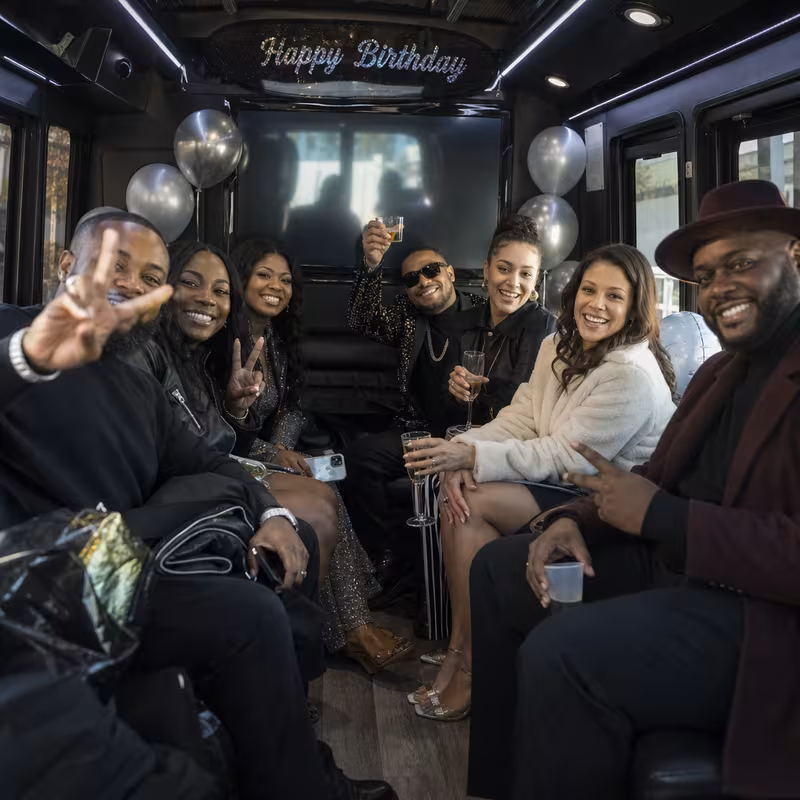 Coral Springs Birthday Transportation fleet vehicle