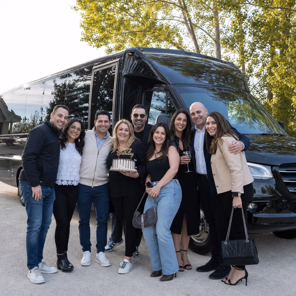 Birthday party bus