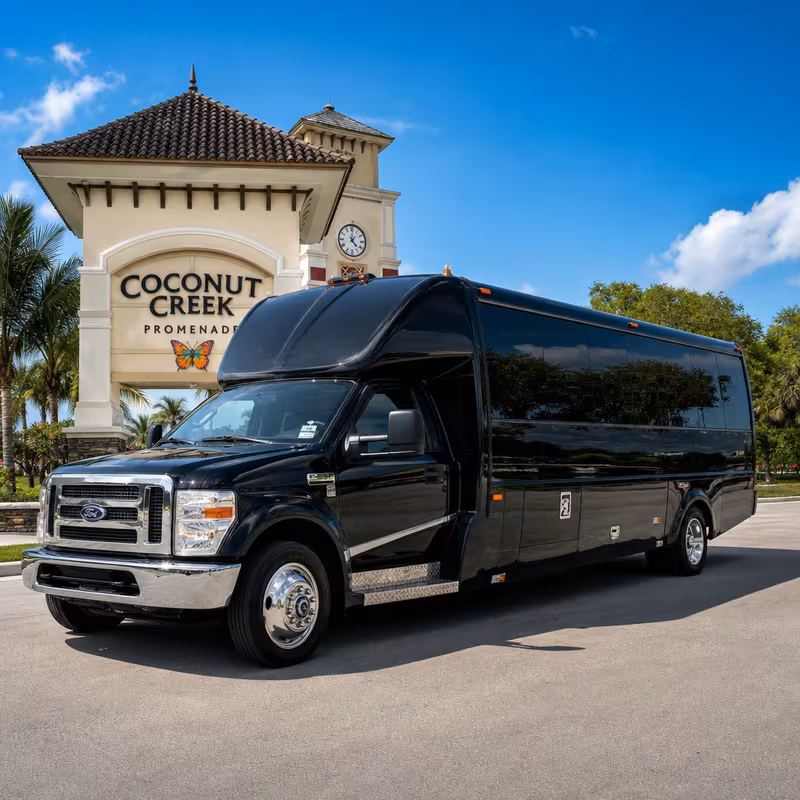 Coconut Creek Party Bus Rental