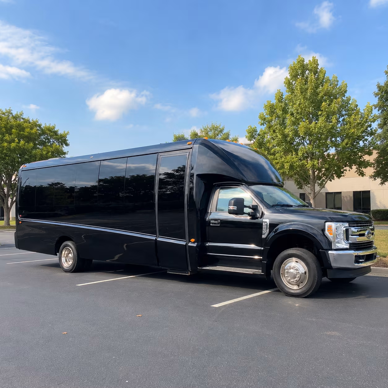Coral Springs Airport Shuttle & Transportation party bus exterior