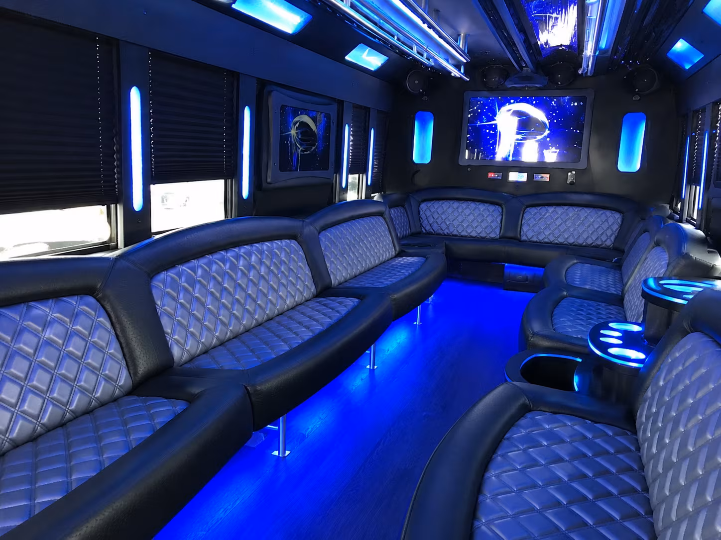 Coral Springs Bachelor & Bachelorette Transportation onboard seating