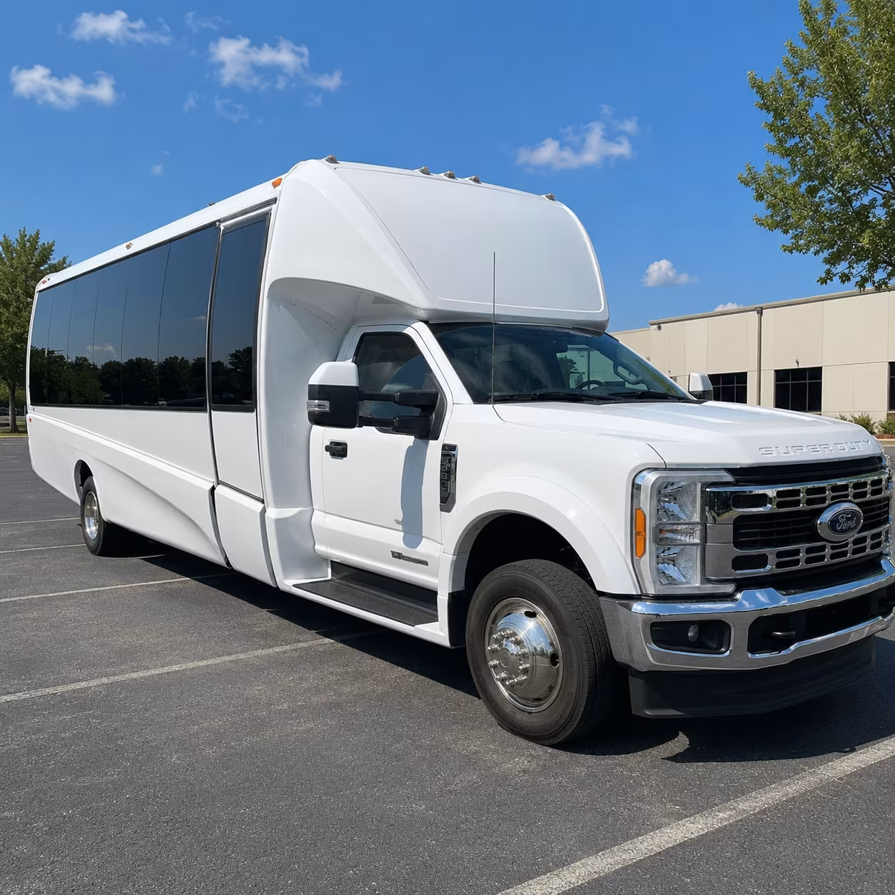 Coral Springs Corporate Transportation party bus interior