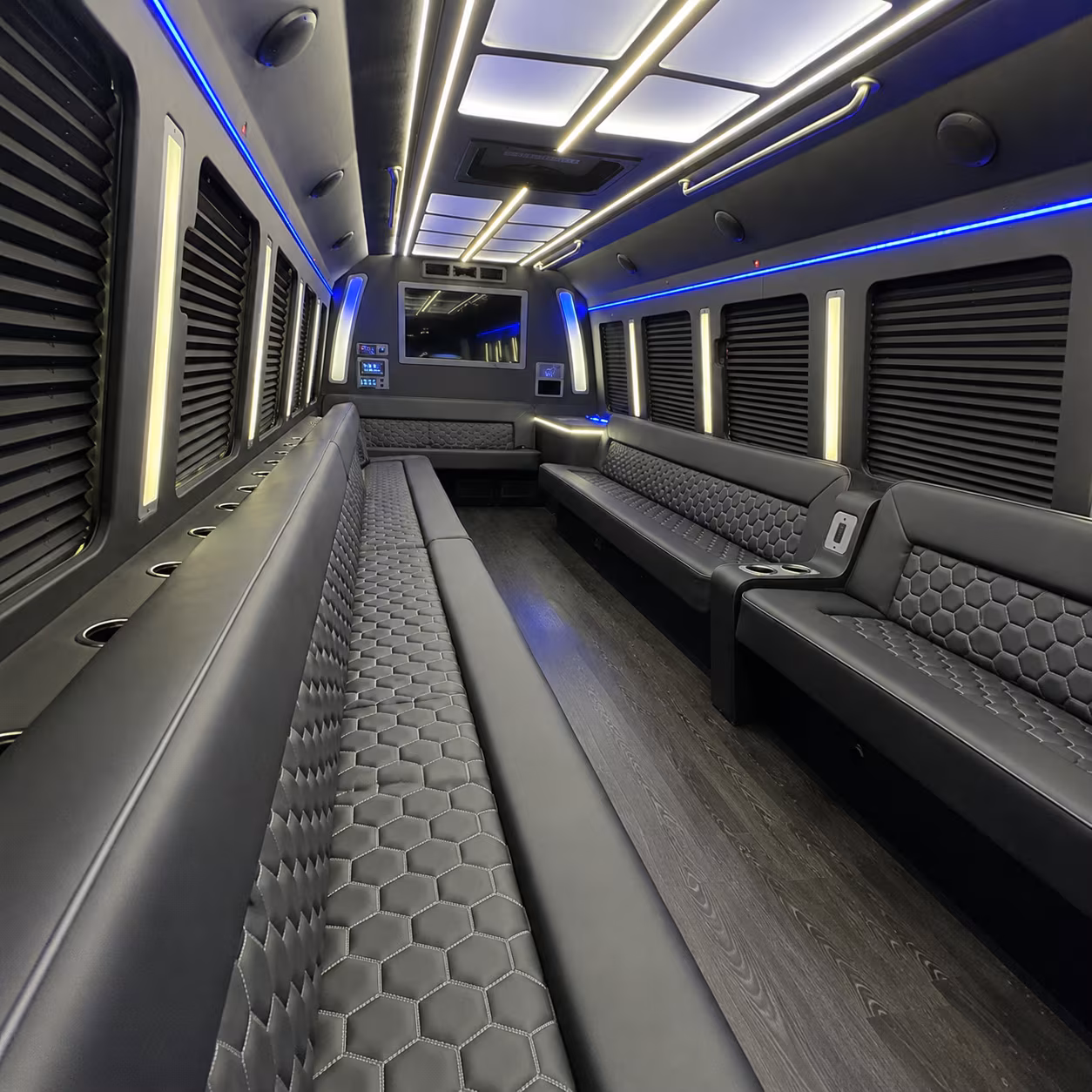 Coral Springs Sporting Event Transportation onboard seating