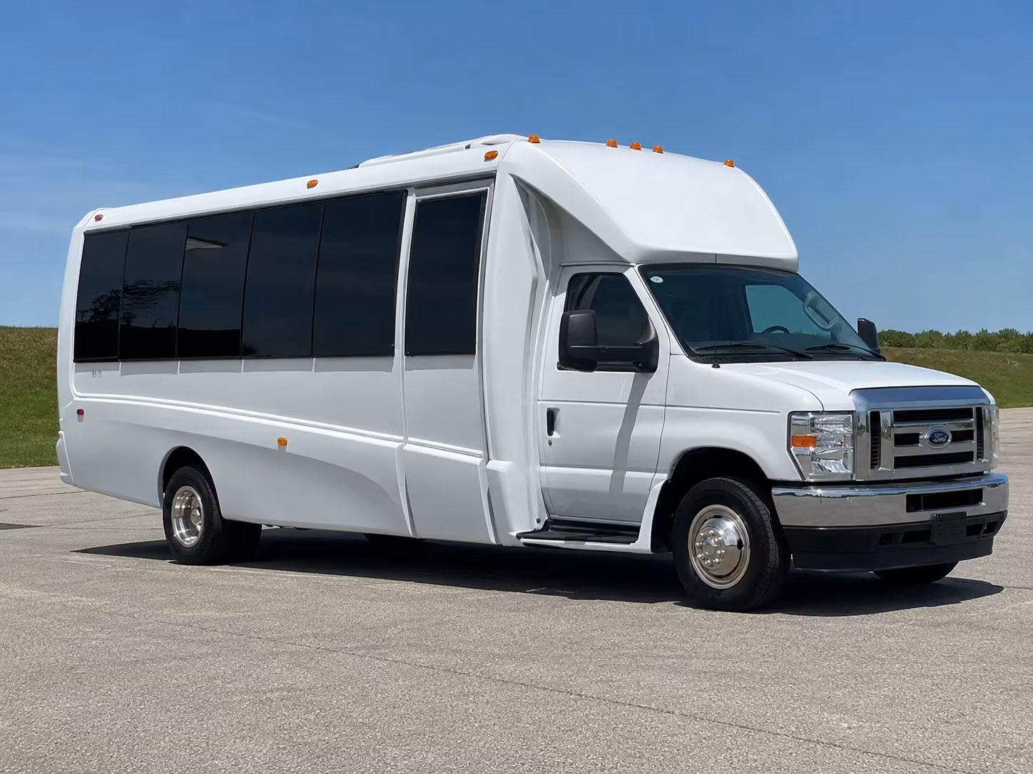 Coral Springs Sporting Event Transportation party bus exterior