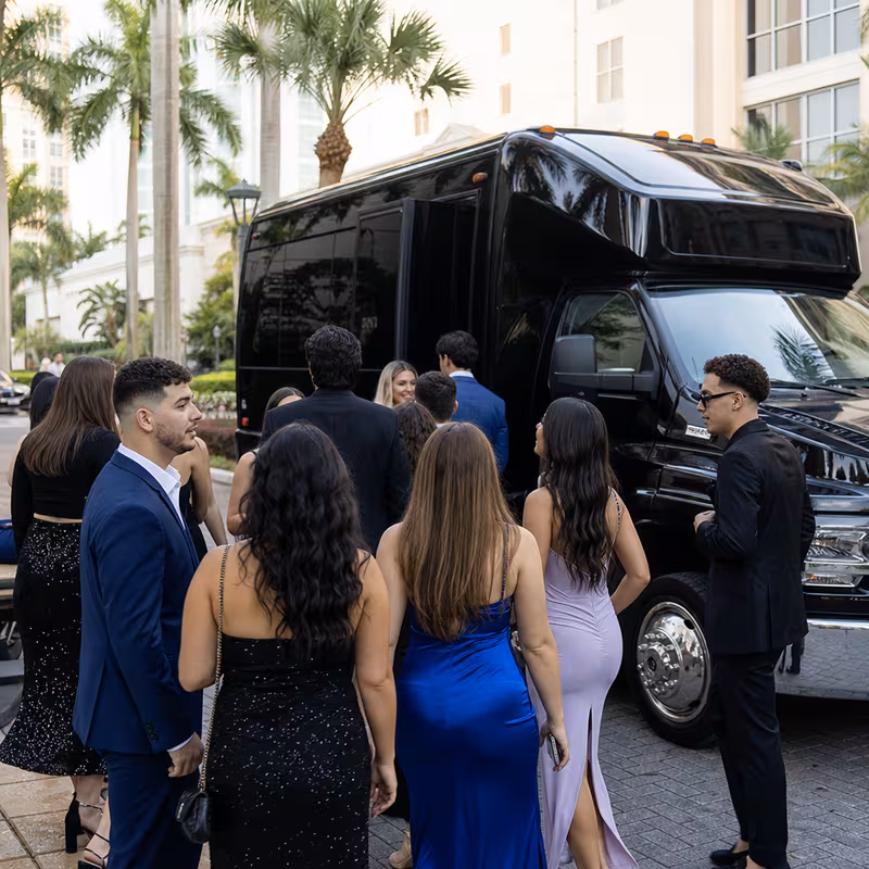 Private event transportation