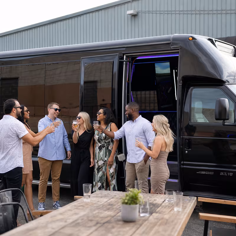 Coral Springs Winery & Brewery Tour Transportation fleet vehicle